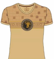 Men’s Beautiful Cotton Rhinestone T Shirt,Italian Style,Stretch S to 2XL…A12.