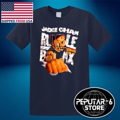 Rumble in The Bronx Jackie Chan Men’s Navy Size S-5XL