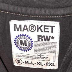 Chinatown MARKET REWORKED 4 PANEL TSHIRT Size Small