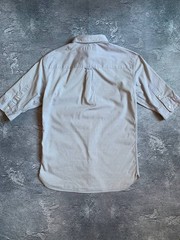 AllSaints Men’s Shirt XSmall (US XS(S) / EU 44) – Gray, Cotton, Short Sleeve