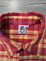 Saint Vanity Flannel Red/Yellow