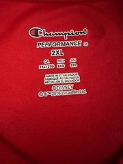 The Champion 2017 Run Disney Star Wars The Dark Side Challenge T Shirt Red S 2XL