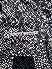1990s Grunge Vintage Polka Dot Long Sleeve Shirt, Unisex Medium