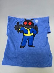 Vault Guardian Mothman T-Shirt Wasteland Inspired Appalachian Cryptid Gamer Tee