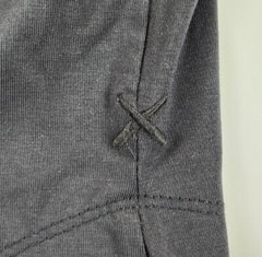 X Cuts Curve Hem Men’s Longsleeve Henley Shirt Size XXL Black Pyca Pro