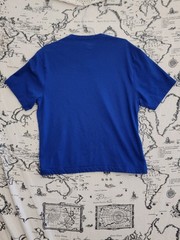 John Ashford Men’s Blue Easy Care V-Neck T-Shirt – Size Large