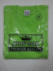 John Son Premium Quality Green T Shirt 5XL New.