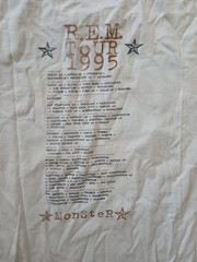 REM Monster 1995 Concert Tour Vintage T-shirt size L
