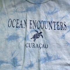 Ouray Crystal Wash Short Sleeve T-Shirt Ocean Encounters Curacao Size Large NEW