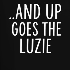 And up goes the Luzie Party Carnival Celebration Funny Retro Fun Mens T-Shirt