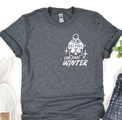 Not Made For Winter Shirt, Oversize Shirt, Christmas Gift Tee, Santa Claus Shirt