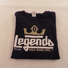 Legends Shirt Men’s Extra Large Black 90’s Skater Apparel Vintage Retro JNCO Era