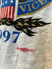 Vintage 1997 Bill Clinton Al Gore Democrats Inauguration Men’s Shirt Size XL