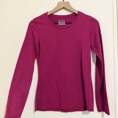 Columbia Omni-Wick Women’s Long Sleeve Performance Shirt Pink Magenta Size S