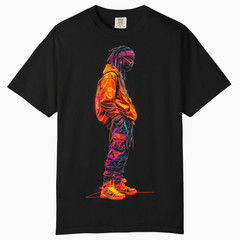 Urban Hip Hop Pop Graphic T-Shirt, Comfort Colors T Shirt, Unisex Streetwear Tee