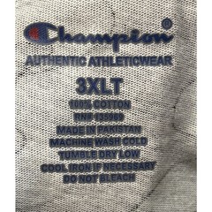 Champion Men 3XLT Camo Big C Logo T-Shirt Short Sleeve Green Woodland Camouflage