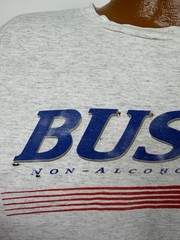 Vintage Busch Beer Shirt Mens XL 90s Busch Non Alcoholic Beer T-shirt Distressed