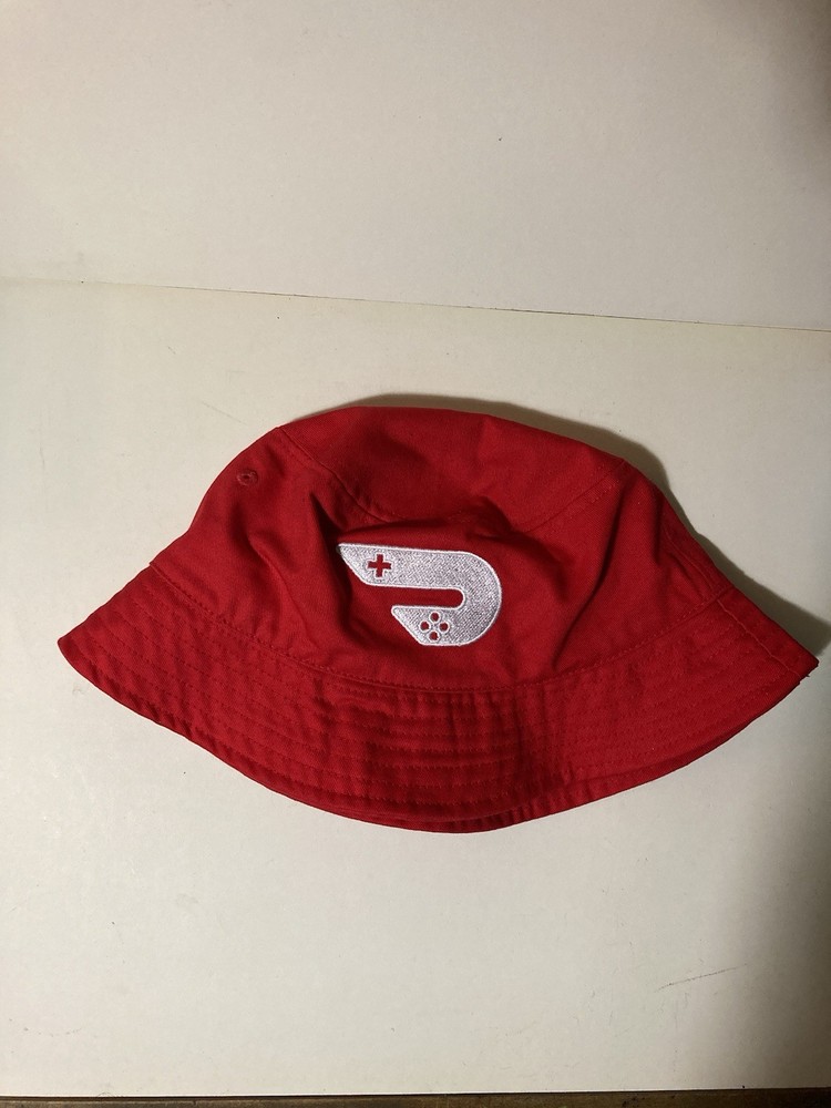Exclusive Door Dash Brand Men’s Black XL T-Shirt w/Red Gamer Bucket Hat(NYCCC)
