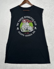 The Vortex Motorcycle Club Cutoff Muscle Tank Top T-Shirt Atlanta Georgia Sz XL