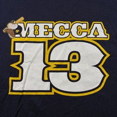 Vintage Mecca USA Taz Tasmanian Devil T-Shirt Mens X-Large Navy Cotton Graphic