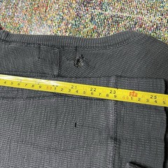 RRL Ralph Lauren Waffle Knit Thermal Crewneck Shirt Gray Men’s XXL Grey Distress