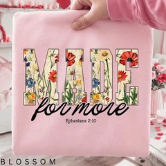 Made For More Wildflower Ephesians Comfort Tee