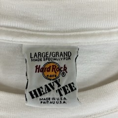 Vintage 90s Hard Rock Cafe San Juan Puerto Rico Souvenir USA Large HEAVY TEE