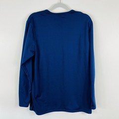 Lapasa Thermal Shirt Men’s XL Navy Blue Fleece Lined Long Sleeve Base Layer