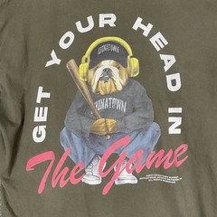 China Town Market Graphic Tee Get Your Head In The Game Size Large