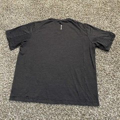 REI Co-Op Shirt Men’s L Dark Gray Tagless Short Sleeve Shirt Outdoor Hiking Walk
