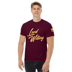 Lord Willing Unisex classic tee