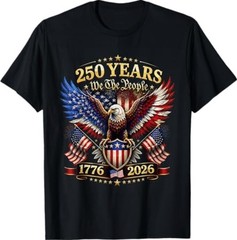 USA 250th Anniversary 4th of July 250 Anniversary USA T-Shirt