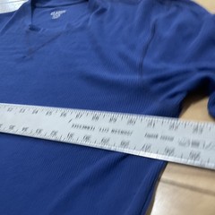 Old Navy Classic Thermal Pique Knit Tee Shirt Men XL Blue Crew Neck Tee Basic