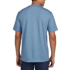 Lands’ End Men’s Short Sleeve Tee, Color Blue, Size Medium, Classic Fit, Stretch