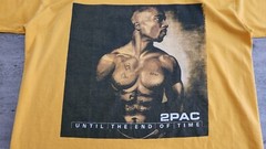 Vintage 2Pac Until The End Of Time Album Promo T-shirt XL Rap Hip Hop Tupac 2001