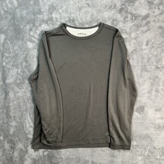 Orvis Classic Collections Pull Over Shirt Men’s Size M Gray Long-Sleeve