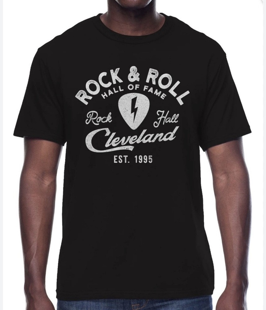 Rock And Roll Hall Of Fame Cleveland EST. 1995 T-Shirt New