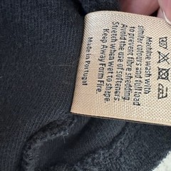 OAS Mens Size M Terry Cotton Pocket TShirt Black After Swim Resort Classic Crew