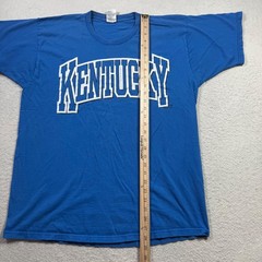 Fruit of the Loom Kentucky T-Shirt Mens XL Blue Excellent NCAA Wildcats Graphic