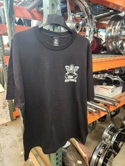 DeadPartsMC Dead Parts MC T-Shirt Motorcycle Helmet Skeleton Rider