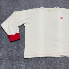 Human Made Japan Nigo Raglan Thermal Knit Long Sleeve Crew Men XL Boxy Cropped