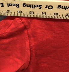 Vintage Laguna Beach USPS Post Office Employee T Shirt Red Size M Hanes Beefy-T
