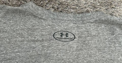 Under Armour Roots of Fight Muhammad Ali Shirt Mens XL Gray Heavyweight