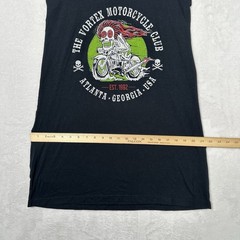 The Vortex Motorcycle Club Cutoff Muscle Tank Top T-Shirt Atlanta Georgia Sz XL