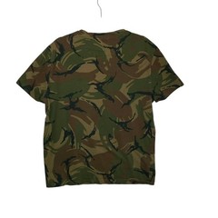 Polo Ralph Lauren Mens Camo Pocket T-Shirt Custom Slim Fit Green Brown Large