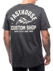 Fasthouse Men’s Dispatch Short Sleeve T-shirt Custom Speed Shop Motocross Tee