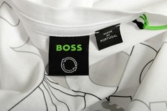 Hugo Boss Men’s “Tirax 1” White Logo Print Short Sleeve T-Shirt US 2XL IT 56