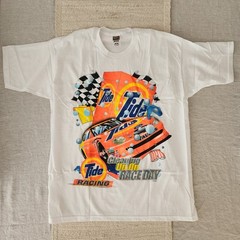 Vintage Tide Racing T-Shirt “Cleaning Up On Race Day” – Fruit of the Loom – XL