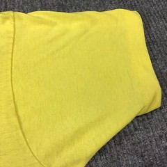Vintage 1990s Leopard￼ Graphic T Shirt Looks Hand Painted Screen Stars Lg Yellow
