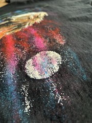 Vintage 90s Hazelwood Horse Wraparound Nature T Shirt X Adult XL Colorful Art